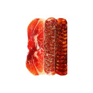 Mix de ibéricos (lomo y chorizo) con jamón duroc BLÁZQUEZ / MARTÍNEZ SOMALO 100 grs.