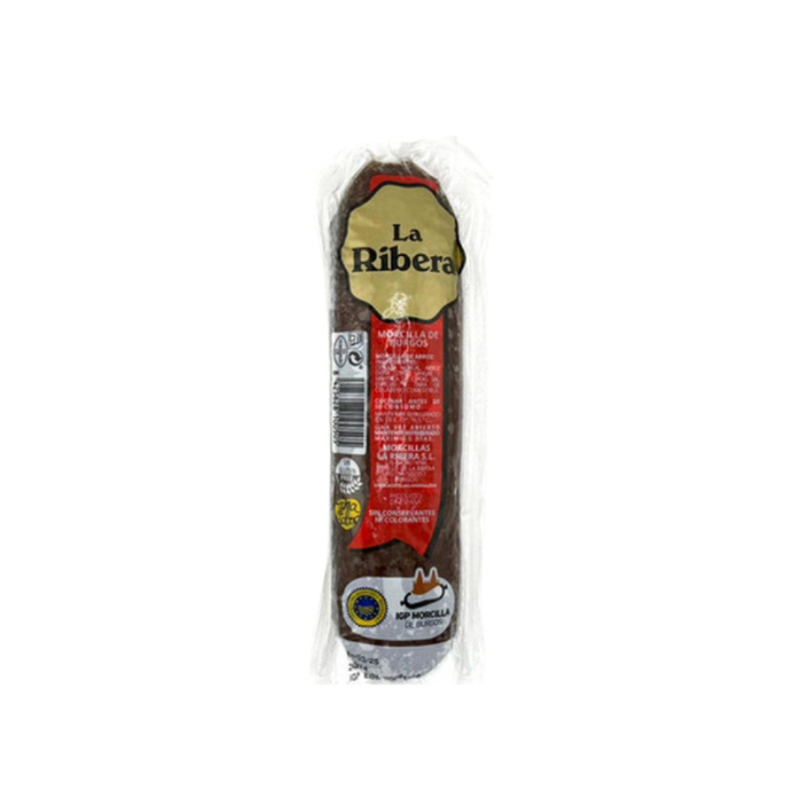 Morcilla tipo Burgos dop LA RIBERA ~330 grs./und