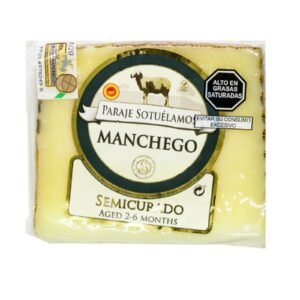 Queso manchego semicurado (cuña) SOTUÉLAMOS ~200 grs.