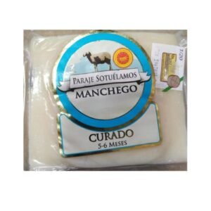 Queso manchego curado (cuña) SOTUÉLAMOS ~200 grs.