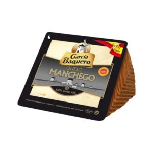 Queso manchego semicurado (cuña) GARCÍA BAQUERO ~200 grs.