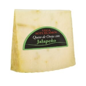 Queso de oveja jalapeño (cuña) SOTUÉLAMOS ~200 grs.
