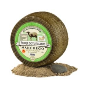 Queso manchego semicurado (torta) SOTUÉLAMOS ~3.4 kg