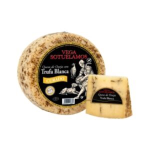 Queso de oveja trufa blanca (torta) SOTUÉLAMOS ~3.4 kg