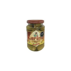 Aceitunas rellenas de ajo KARINA 360 grs.