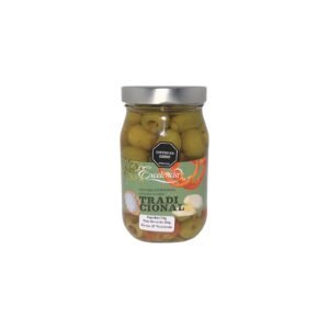 Aceituna gordal tradicional aliñada deshuesada EL PÍCARO 750 grs.