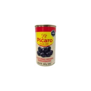 Aceitunas negras deshuesada picaro EL PÍCARO 345 grs.