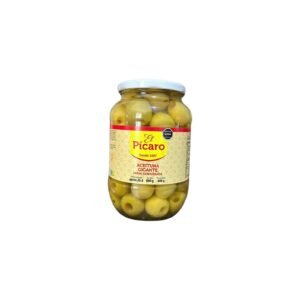 Aceituna verde deshuesada gigante picaro EL PÍCARO 800 grs.