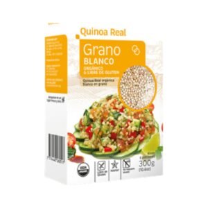 Grano de quinoa real blanco orgánico ANDEAN VALLEY 300 grs.